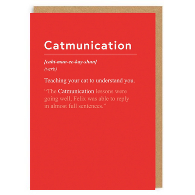 Blank Card | Catmunication