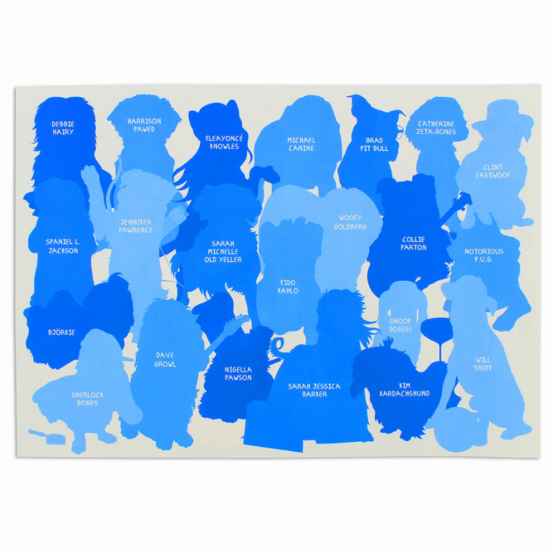 Celebri Dogs Jigsaw Puzzle