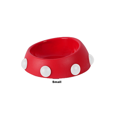 United Pets Boss Bowl | Red & White | Peticular
