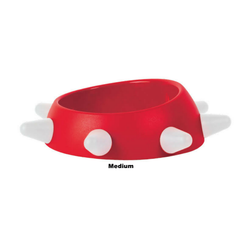 United Pets Boss Bowl | Red & White | Peticular
