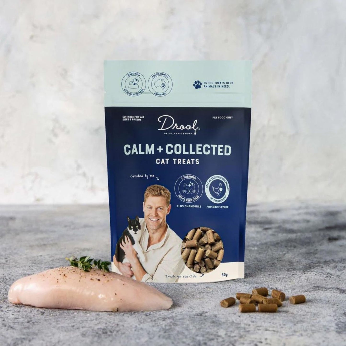 Calm + Collected Cat Treats | Chicken