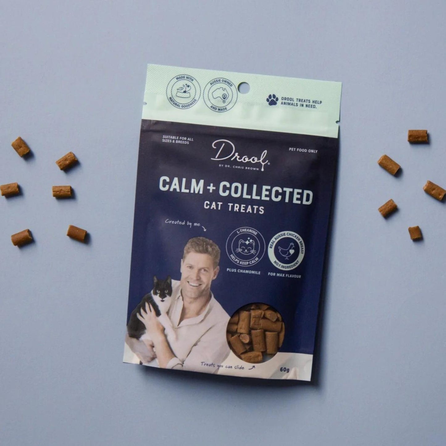Calm + Collected Cat Treats | Chicken