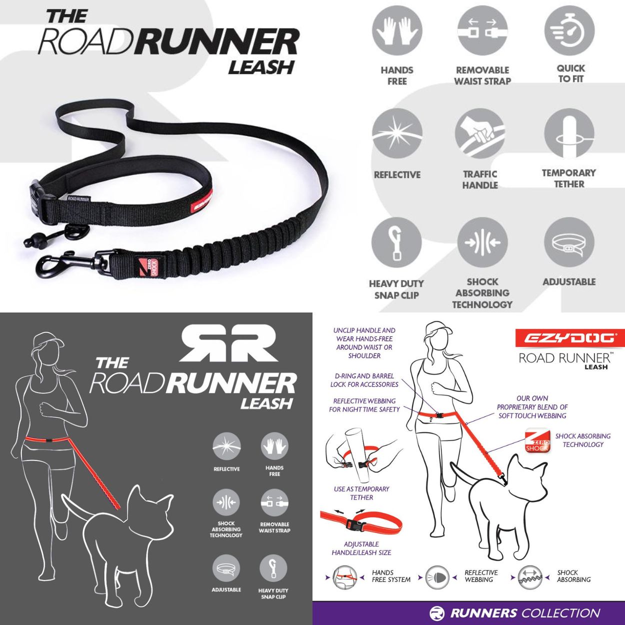 Road Runner Dog Leash