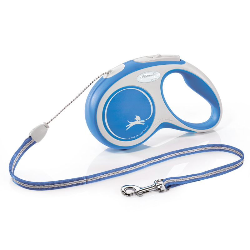 Retractable Dog Lead | New Comfort Cord Blue