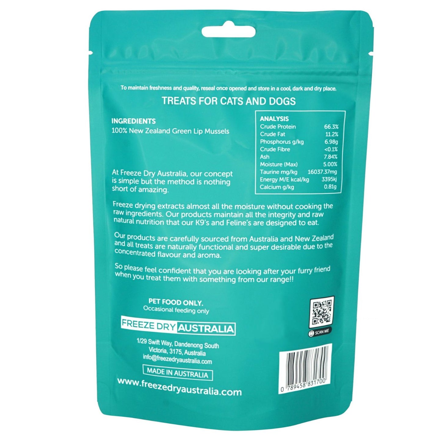 Freeze Dried Treats | Green Lip Mussels