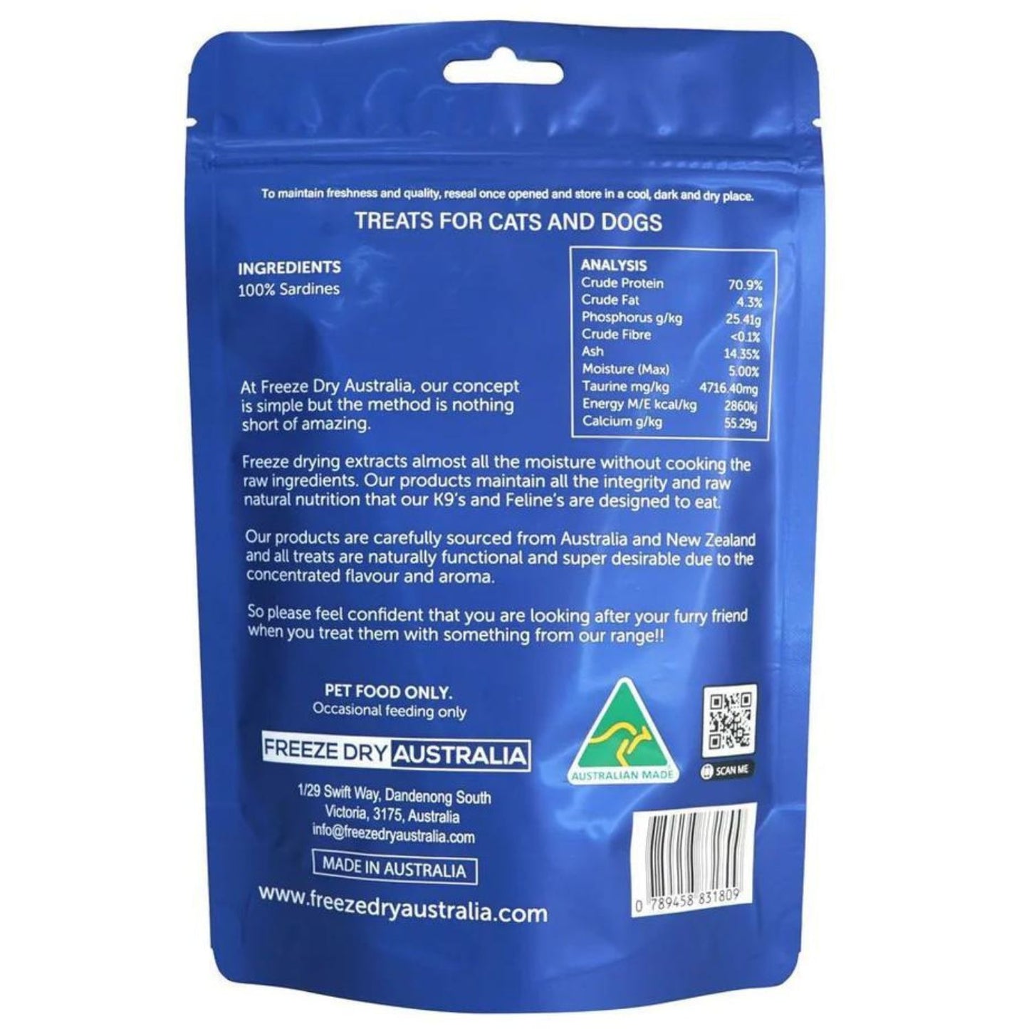 Freeze Dried Treats | Sardines