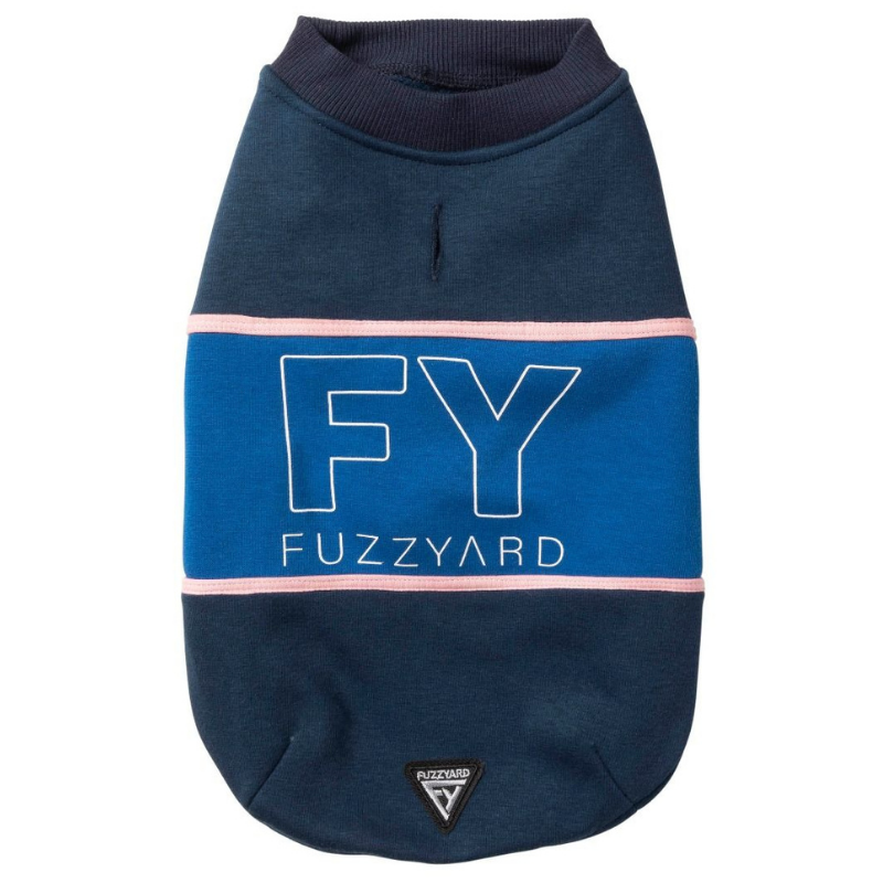 FY Track Sweater | Navy + Blue