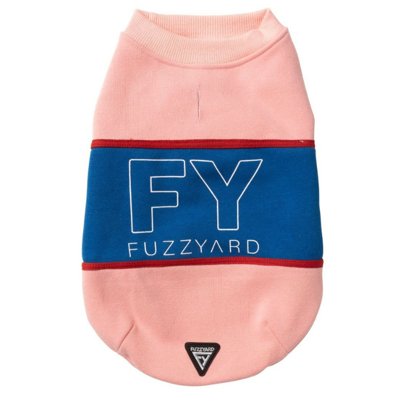 FY Track Sweater | Pink + Blue