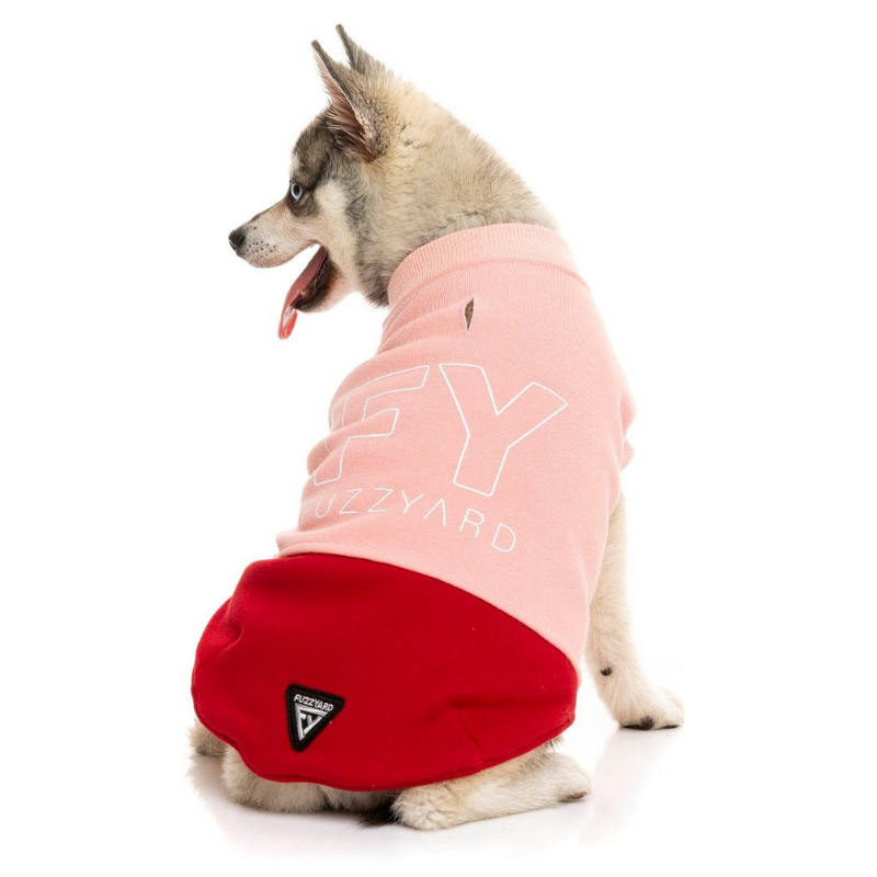 FY Track Sweater | Pink + Red