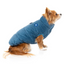 Mosman Puffer Dog Jacket | Washed Blue