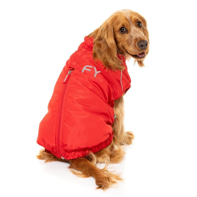 Space Dog Jacket | Red - FINAL SALE. NO RETURNS.