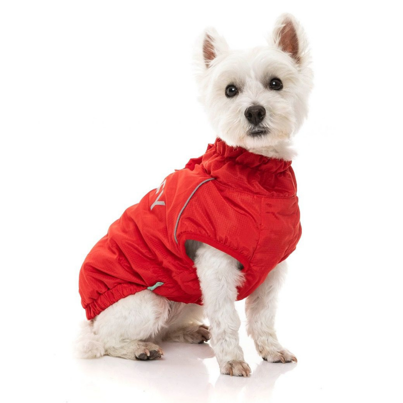 Space Dog Jacket | Red - FINAL SALE. NO RETURNS.