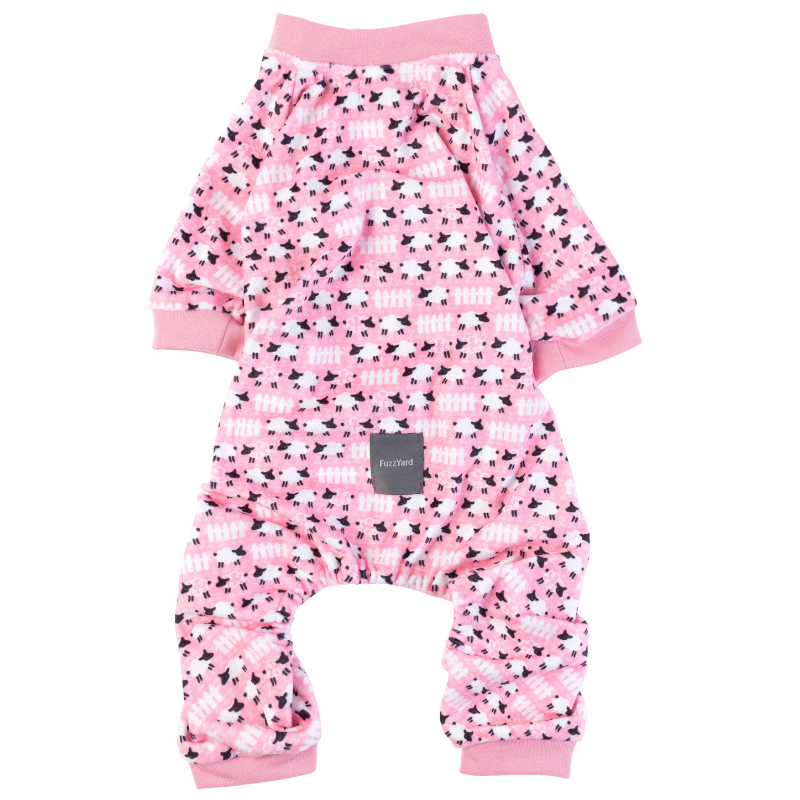 FuzzYard Counting Sheep Pink Onesie Pyjamas | Peticular