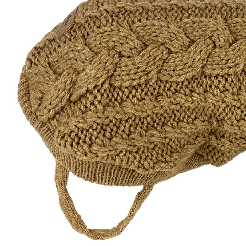 Coachella Knit Dog Jumper | Caramel