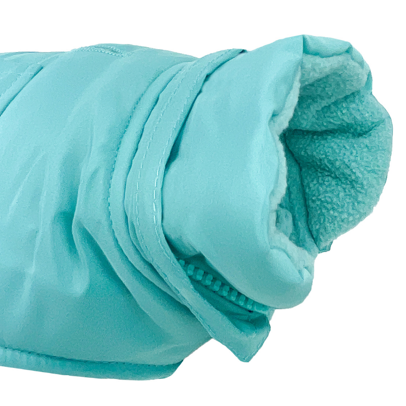 Mt Buller Waterproof Dog Coat | Periwinkle Aqua