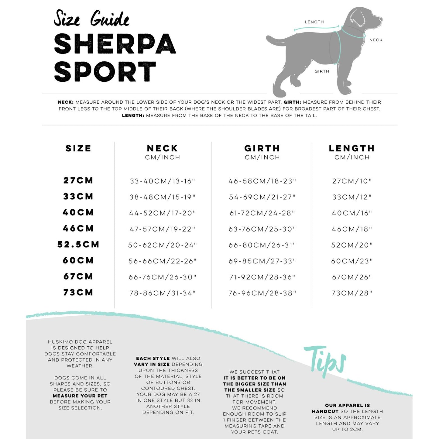 Sherpa Sport Waterproof Dog Coat | Tasman Blue