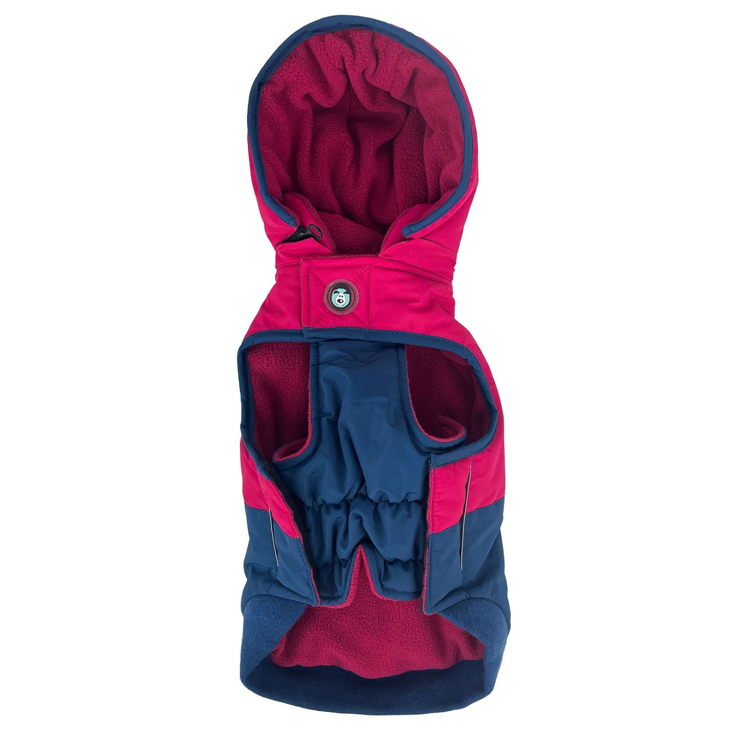 Snow Parka Waterproof Dog Coat | Pink
