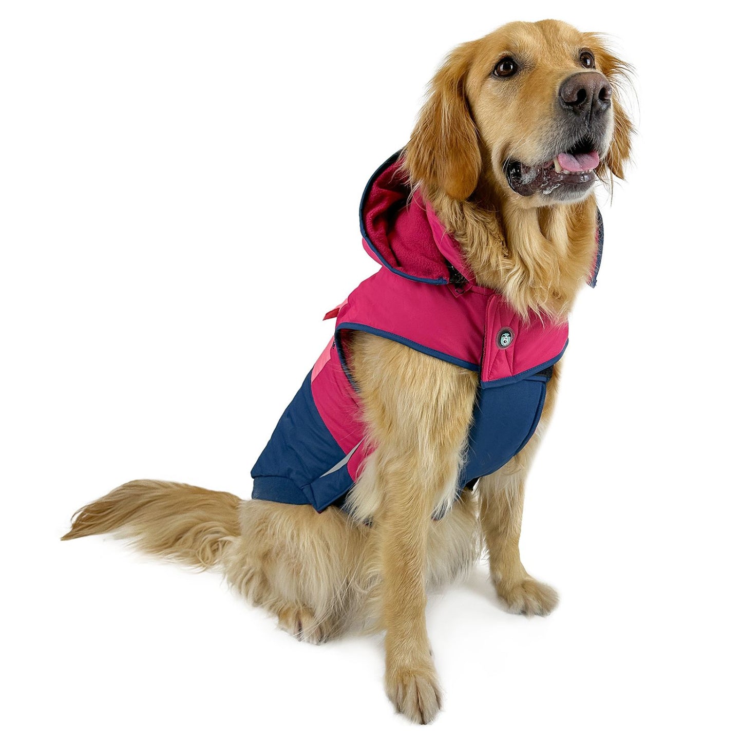 Snow Parka Waterproof Dog Coat | Pink