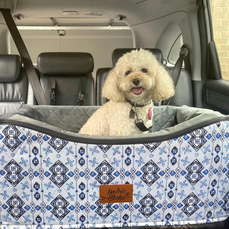Car Pet Booster Double Seat | Noosa Nights - Peticular