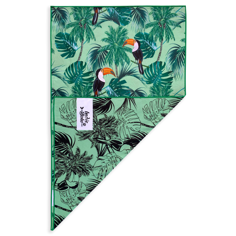 Pet Travel & Bath Towel | Tropical Toucan