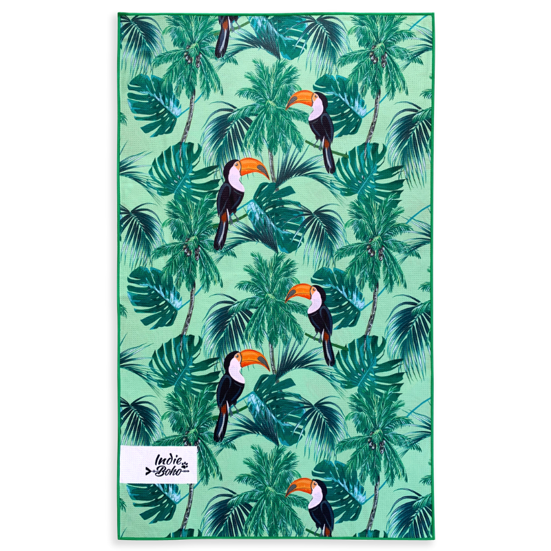 Pet Travel & Bath Towel | Tropical Toucan