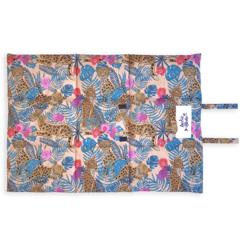 Indie Boho Pet Travel Mat | Leopard Luxe | Peticular