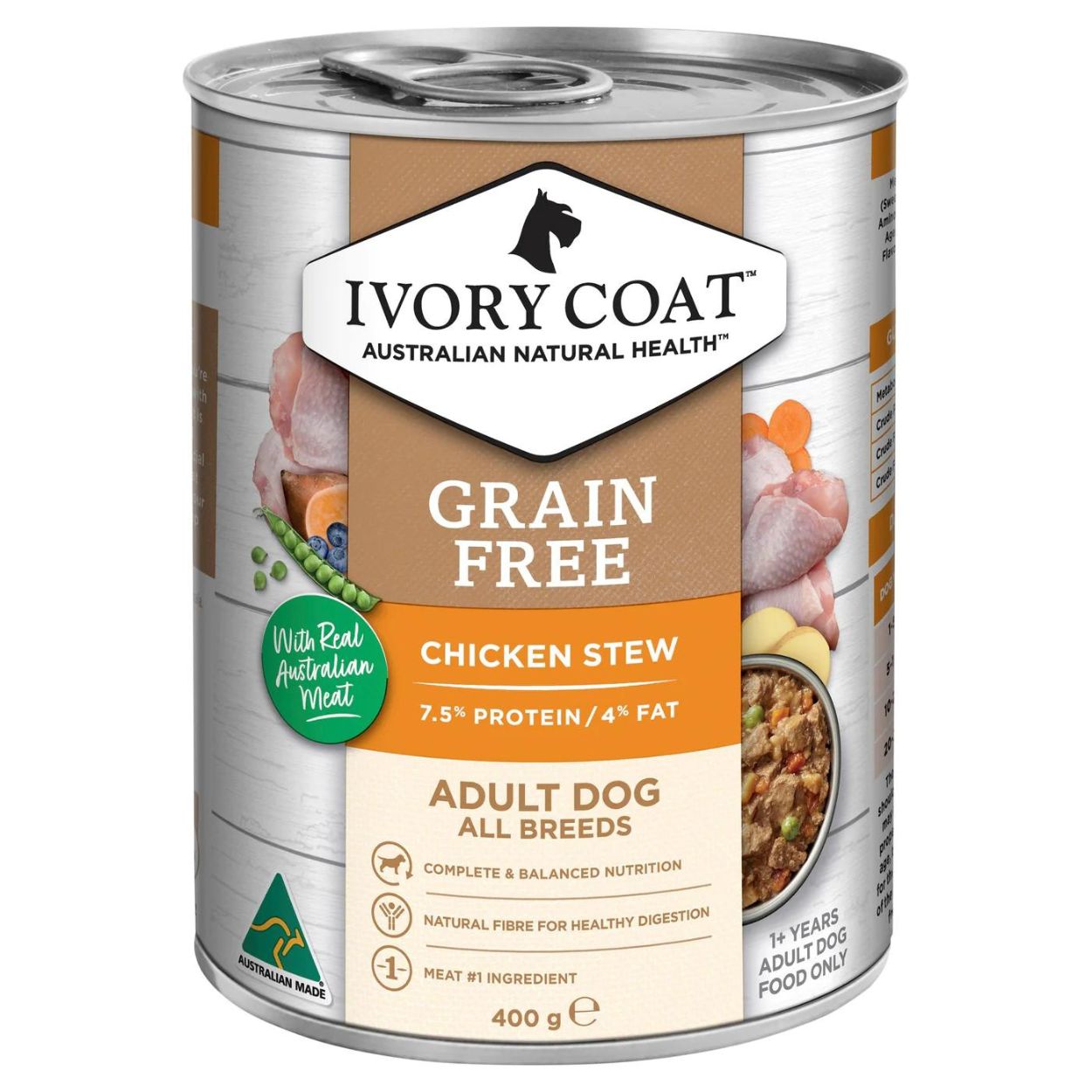 Adult Dog Wet Food | Grain Free Chicken Stew - Peticular