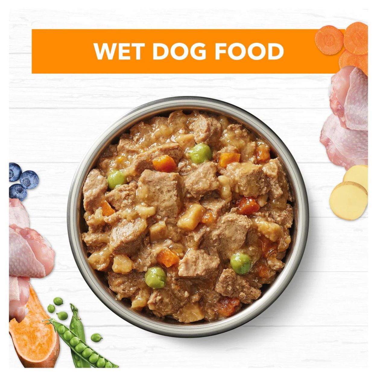 Adult Dog Wet Food | Grain Free Chicken Stew - Peticular