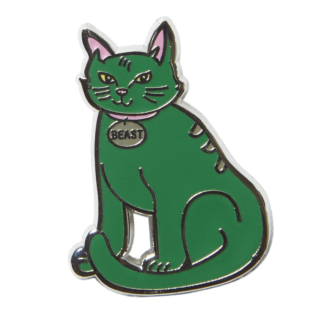Love Thy Beast Enamel Pin | Kitty | Peticular