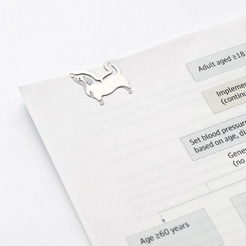 Living & Dining E-Clips Paper Clips | Dog | Peticular
