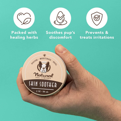 Natural Dog Skin Soother | Tin - Peticular