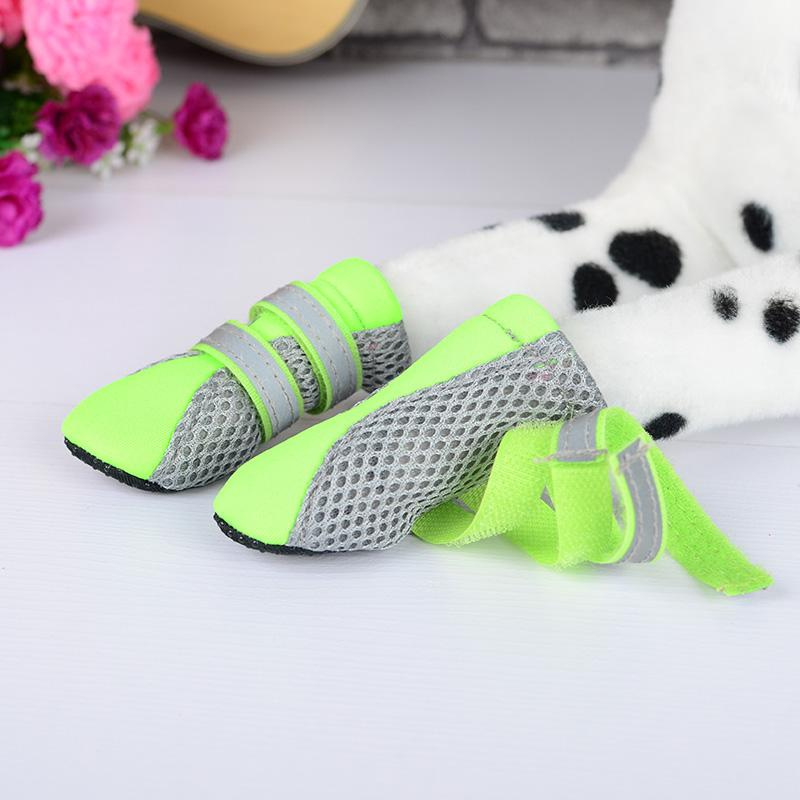 Fashion Mesh Dog Boots | Green