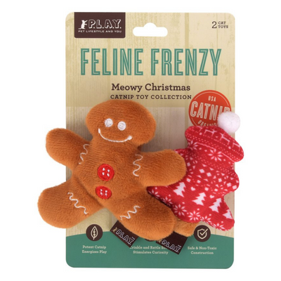 Feline Frenzy | Meowy Christmas Catnip Toys