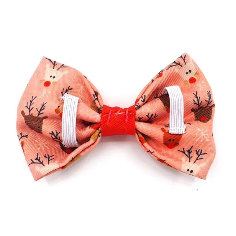 Dashing Through The Snow Xmas Bow Tie