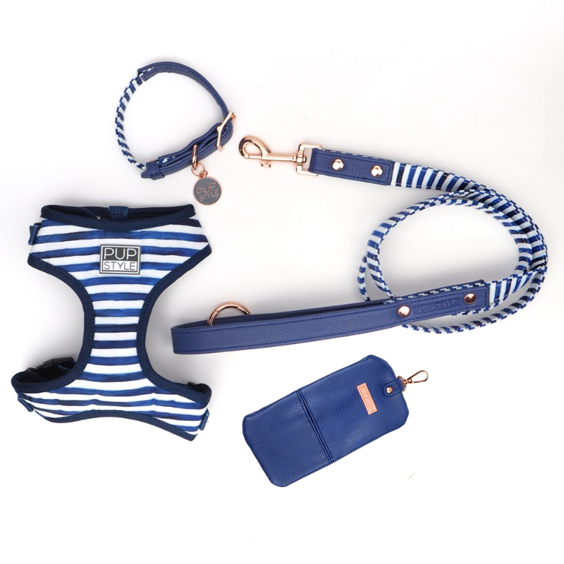 PUPSTYLE Stripe Squad City Dog Leash | Peticular