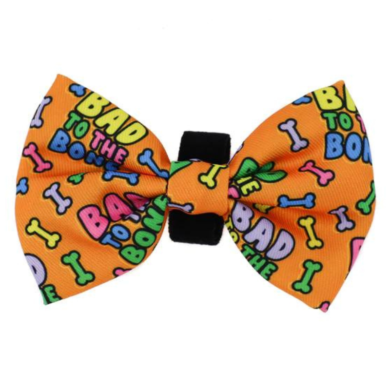 Halloween Dog Bow Tie | Bad To The Bone