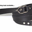 Dogue Plain Jane Leather Dog Collar | Black | Peticular