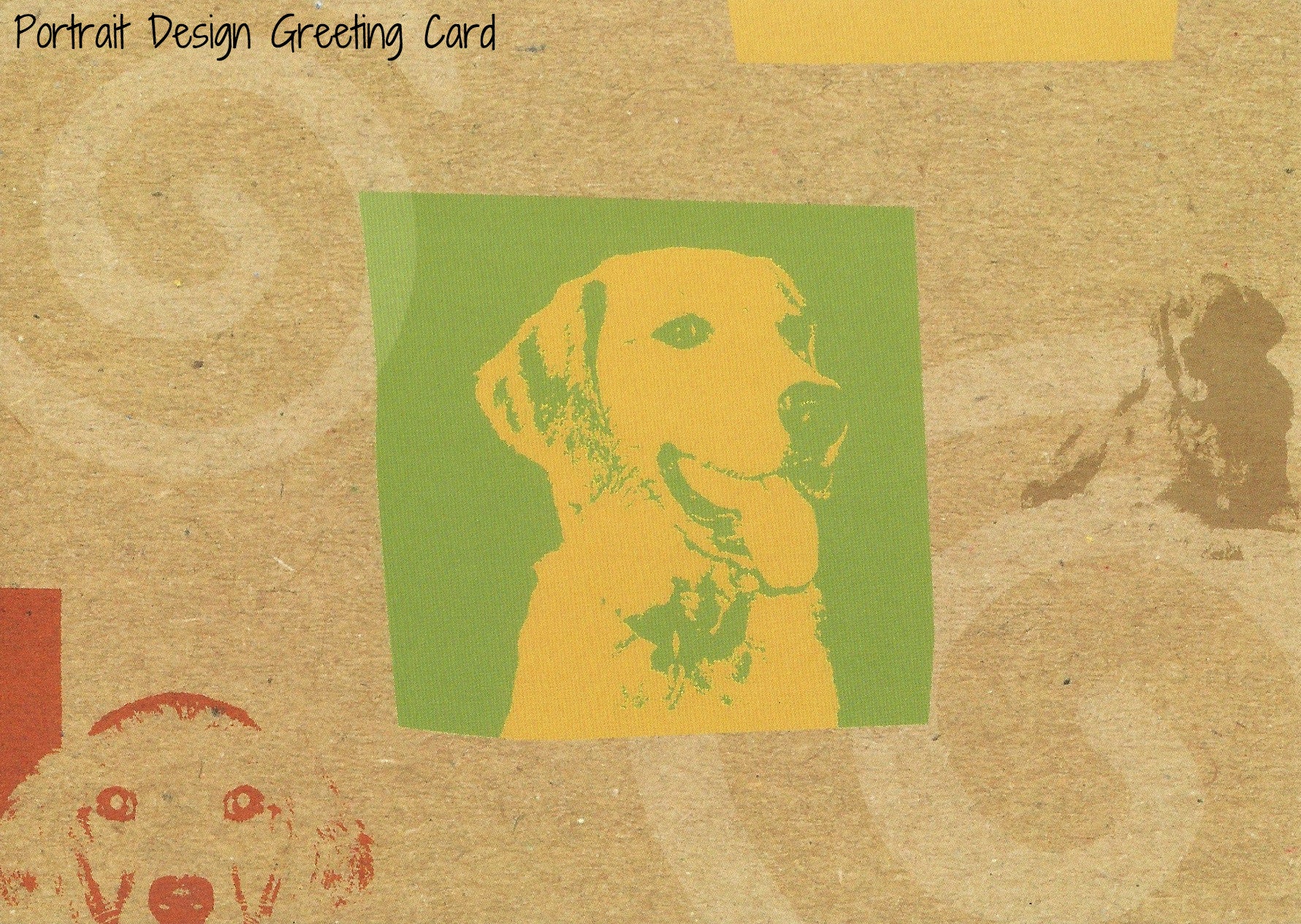 Dog Greeting Card & Gift Tag - Peticular