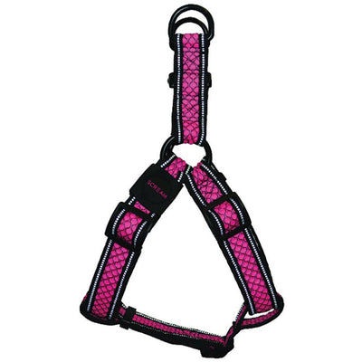 Reflective Step-In Dog Harness | Pink