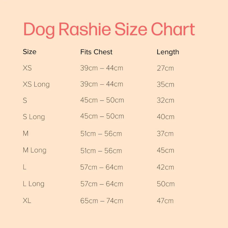 Paisley Dog Rashie - FINAL SALE. NO RETURNS.