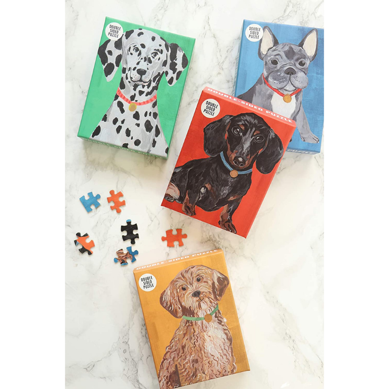 Pooch Puzzles | Double-Sided Jigsaw