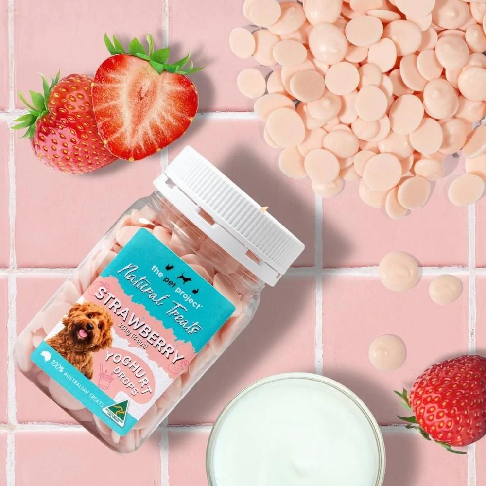 Yoghurt Drop Treats | Strawberry