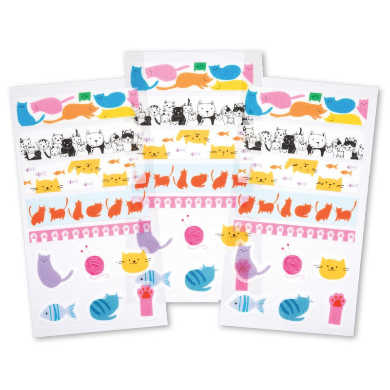 Washi Stickers | Cats