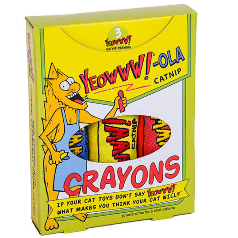 Yeowww!-ola Crayon Catnip Toys