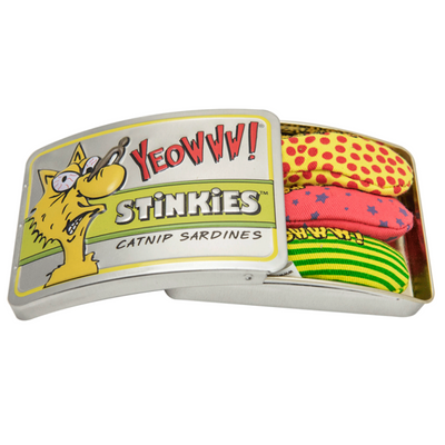 Tin Of Catnip Sardine Toys