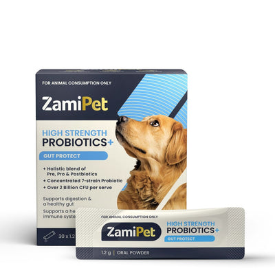 High Strength Dog Probiotics+ Gut Protect
