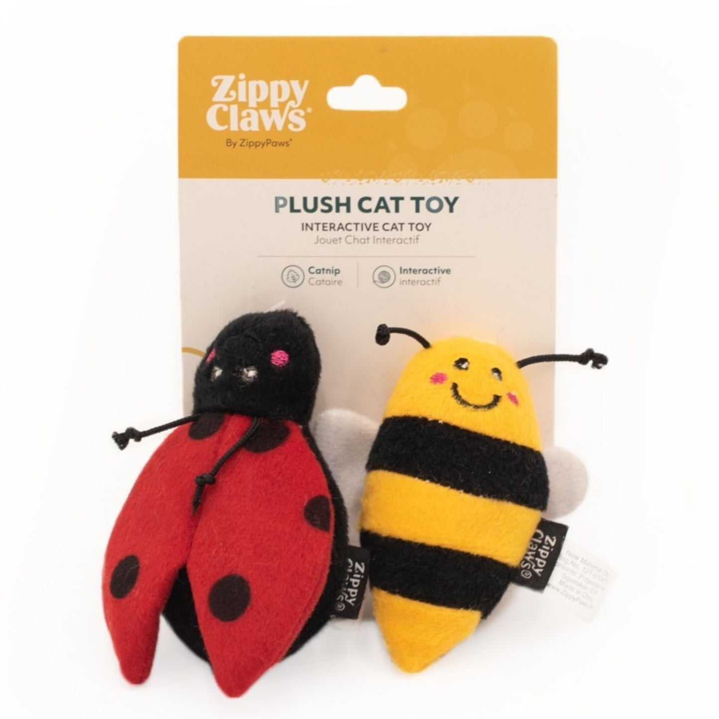 Catnip Cat Toys | Ladybug & Bee