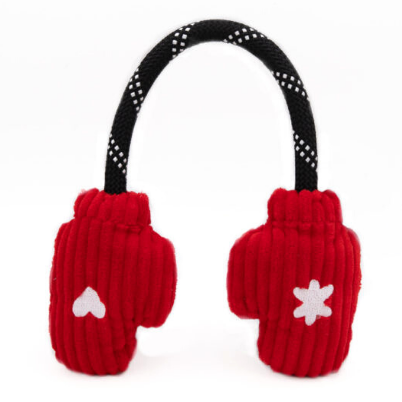 RopeTugz Christmas Dog Toy | Mittens