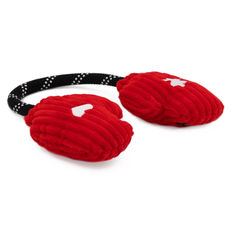 RopeTugz Christmas Dog Toy | Mittens