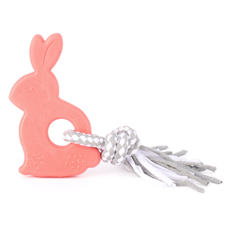 Zippy Paws ZippyTuff Teetherz | Bonnie The Bunny | Peticular